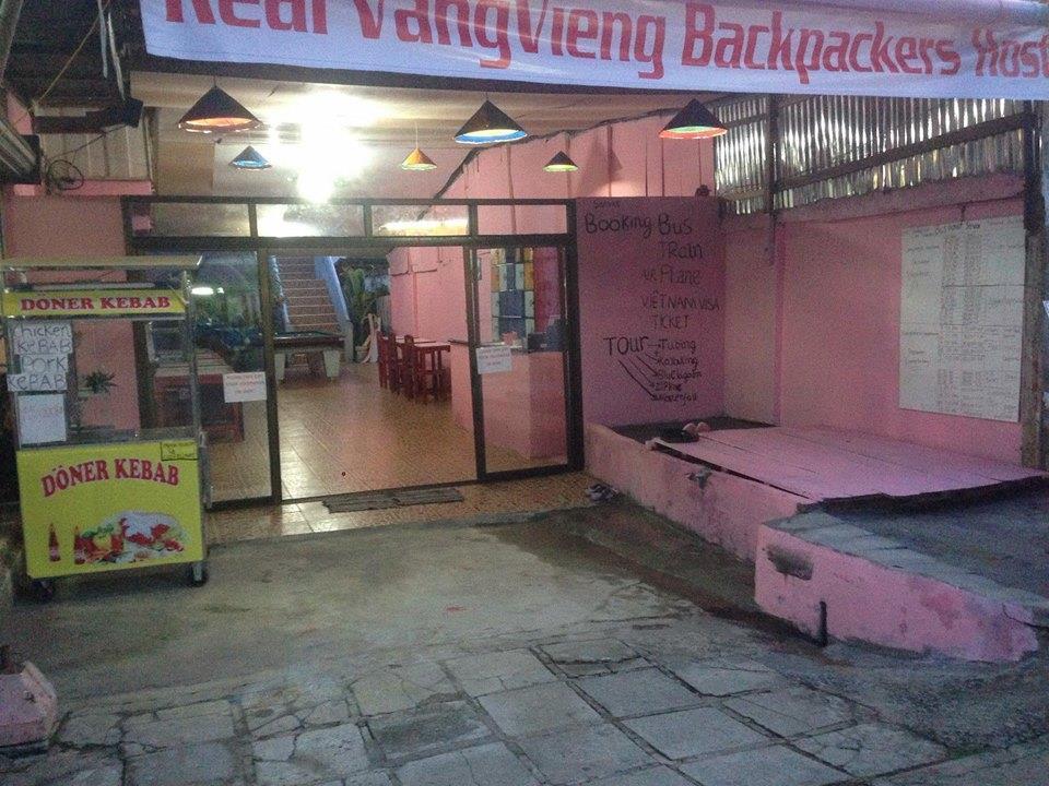Real Vang Vieng Backpacker Hostel Экстерьер фото